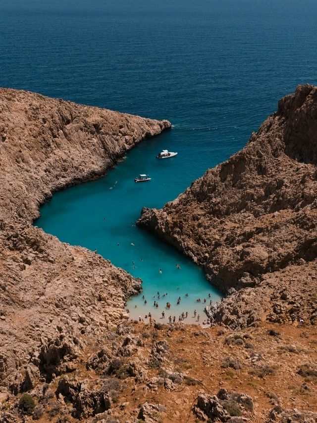 🌊 The Hidden Lightning of Crete – Seitan Limania, Greece