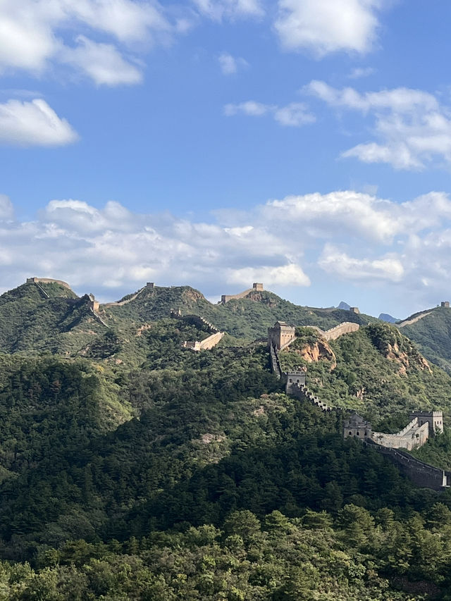 One of the seven wonders of the new world: the Great Wall of China - Jinshaling Edition