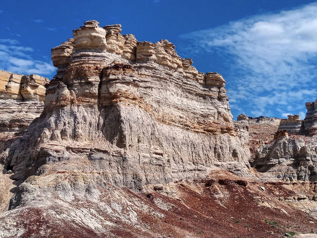 Kazakhstan Trip: Walking Sunny Day at Karagiye Depression