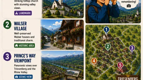 🗺️ Triesenberg Above the Rhine Valley — traveler post in Triesenberg