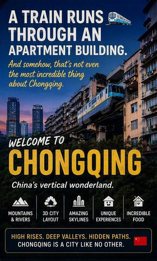 Chongqing Travel Map — The City That Defies Logic