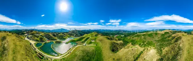 Yangtian Lake Prairie - Hulun Buir in the south of the Yangtze River