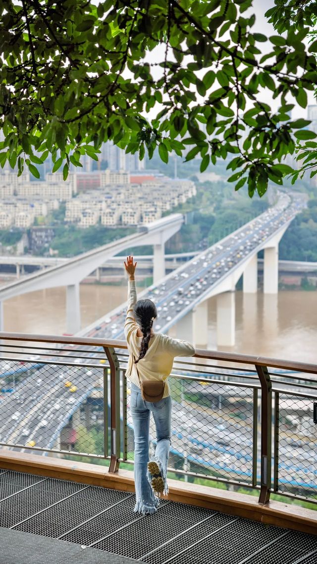 重慶徒步這條懸崖上的森林步道好絕