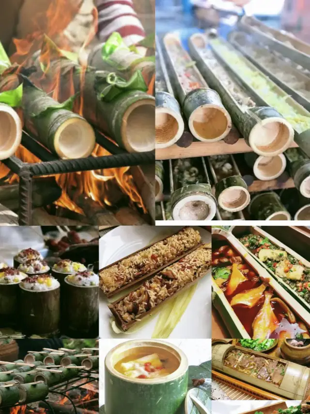 Natural hot springs and special bamboo feast in Nankun Mountain Longmen