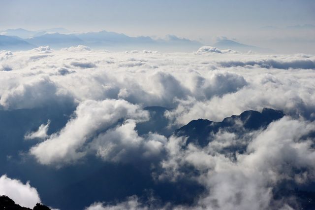 觀雪山、雲海的最佳位置——牛背山