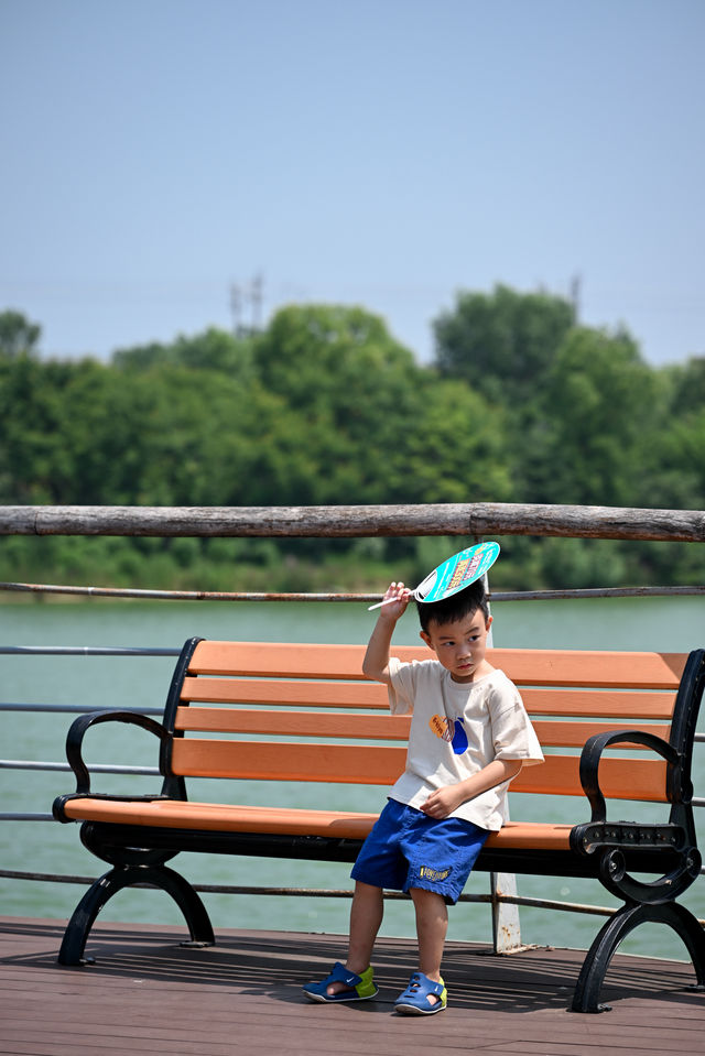 西安最大的公園竟然免費拍照、溜娃真的絕了