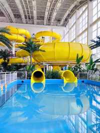 An ideal destination for summer weekends! A water park where both adults and children can enjoy!