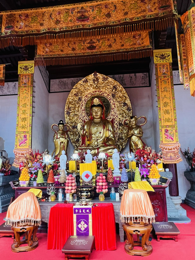 打卡深圳龙华做古老寺庙：觀瀾古寺：