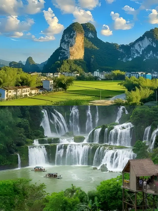 Oh my! The natural scenery in Guangxi is simply too beautiful!