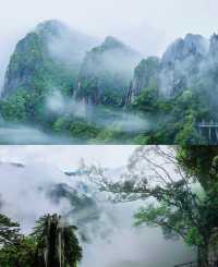 江西不止有武功山，在它隔壁的這座山也很絕