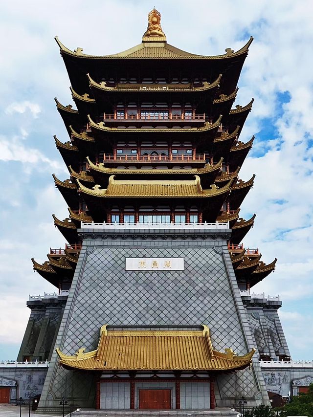 黃石東方山風景區，登三楚第一山，去東昌閣一秒穿越大唐盛世！