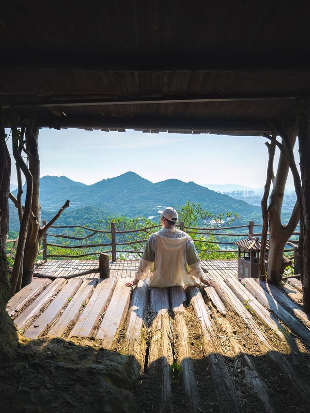 杭州湘湖徒步登山路線,視角絕美不輸西湖。