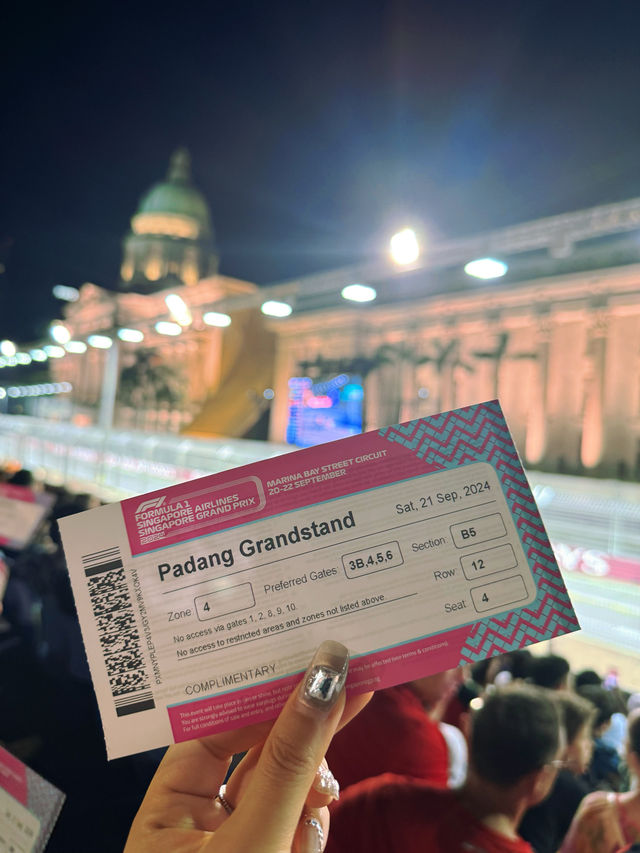 去新加坡觀看F1大獎賽 難忘的旅行。