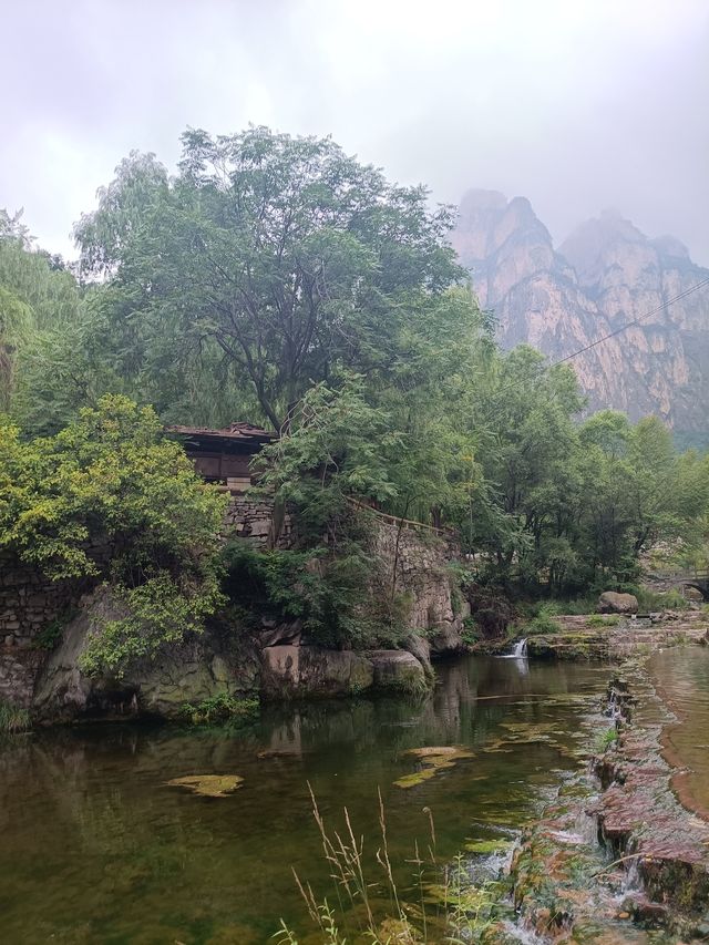 隱藏於太行山的美麗大山-太行大峽谷桃花谷。