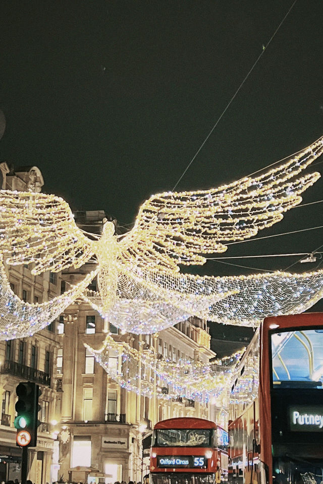 London Regent Street Angel Lights Guide