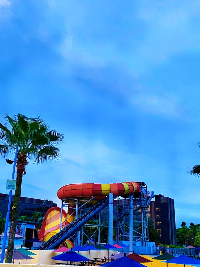 新加坡遛娃 Wild Wild Wet 樂園。