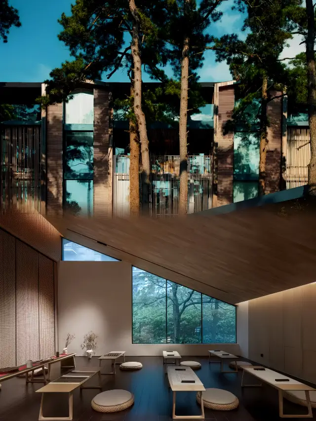 A Lushan homestay worth visiting again and again, with hot springs and snow in winter.