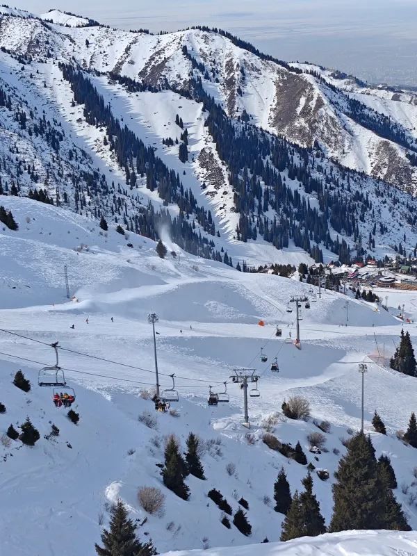 Discover Shymbulak Ski Resort in Almaty with Convenient Cable Car Access