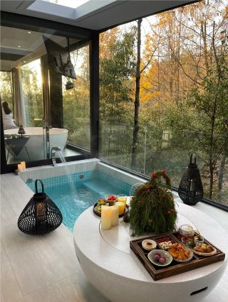 Hangzhou 2H forest mountain hot spring