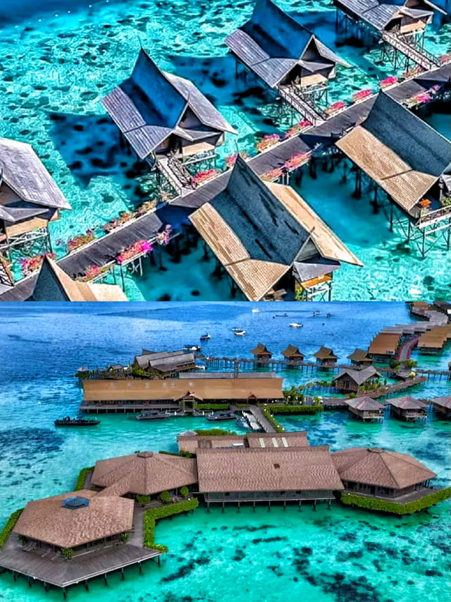 蜜月天堂浮潛的勝地卡帕菜水上度假村