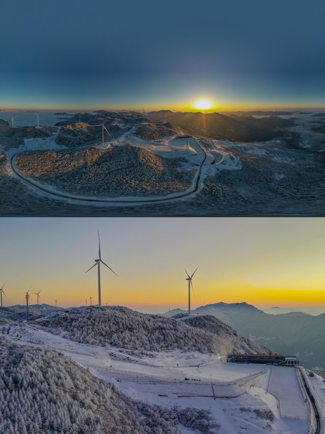 真沒出國！就在宜昌五峰獨嶺，邂逅冰雪世界