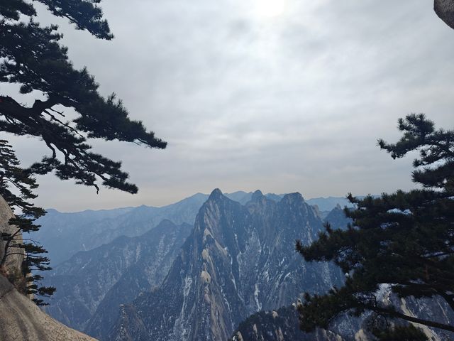 華山的險峻是一絕