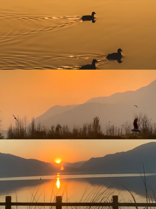 西昌月亮灣，邂逅一場日落的綺夢