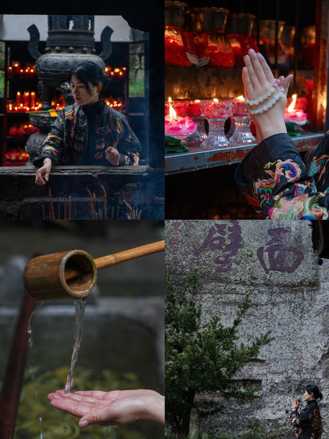 以為雨天的靈隱寺已經夠美了，直到去了這裡
