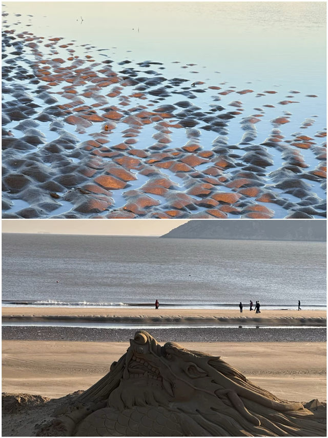 江浙滬周邊遊適合帶娃躺平嘅，四個乾淨海灘
