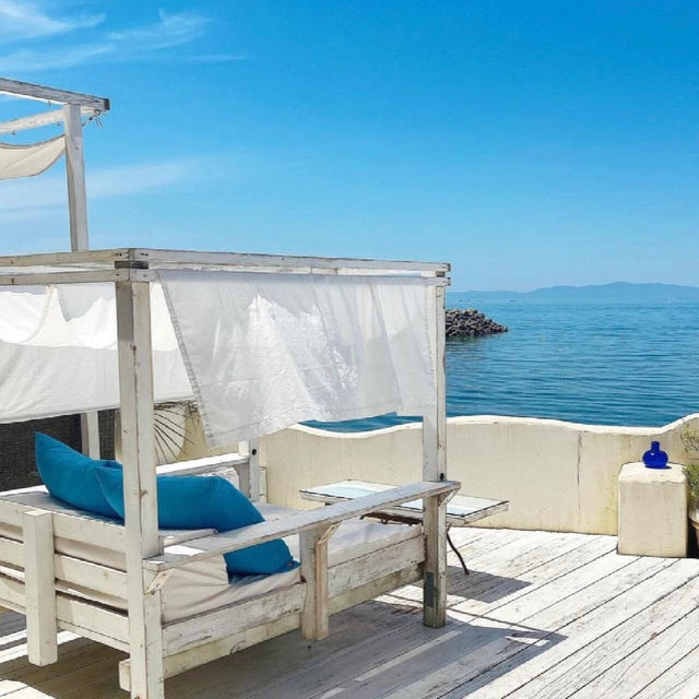 🌅大阪絕美海景咖啡店cafe azito