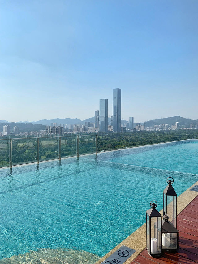 深圳高空秘境！無邊泳池秒穿東南亞🌊