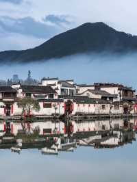 宏村| 藏喺畫入面嘅徽州古村山，水橋影入畫，似穿越入古畫入面
