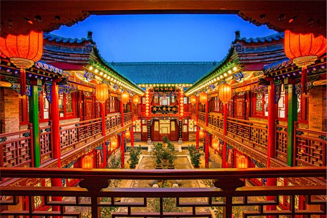 藏喺古城嘅中式酒店