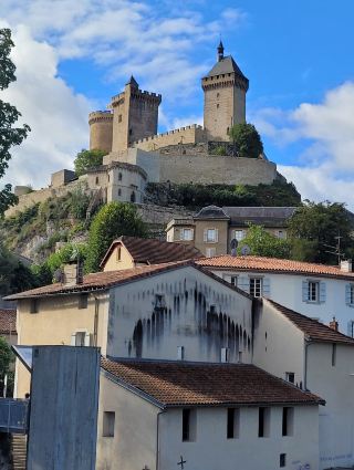 The Rebellious Foix Count's Castle and Little Vatican "Saint Lizier"