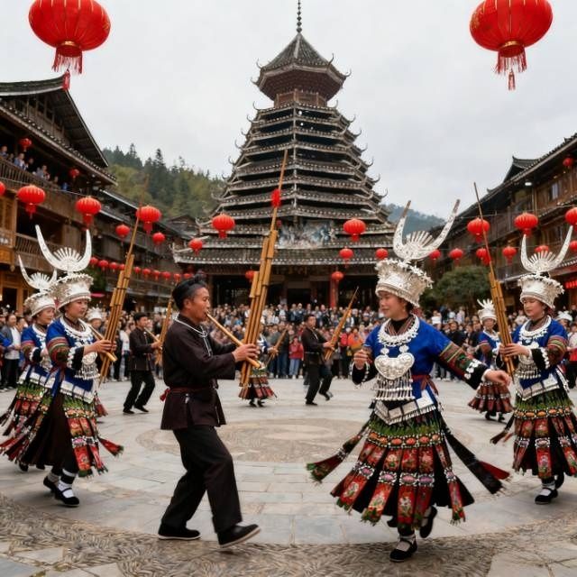 藏在黔東南的千年侗寨：聽天籟大歌，赴梯田雲海之約