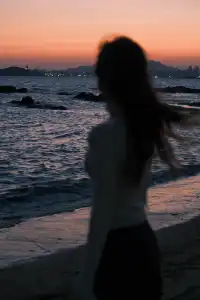 一定要來青島看一次日落!付位置