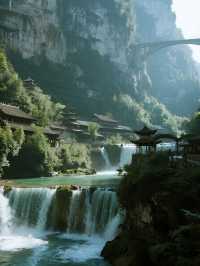 冬日馬嶺河帶娃探秘地球最美裂縫