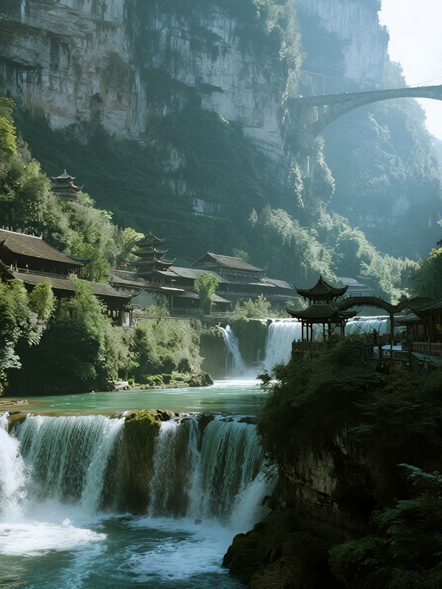 冬日馬嶺河帶娃探秘地球最美裂縫