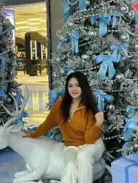 太原北美新天地聖誕藍變身艾莎公主