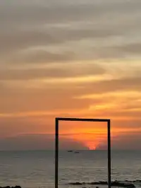 裸辭旅行第二站|被北海的晚霞狠狠治癒