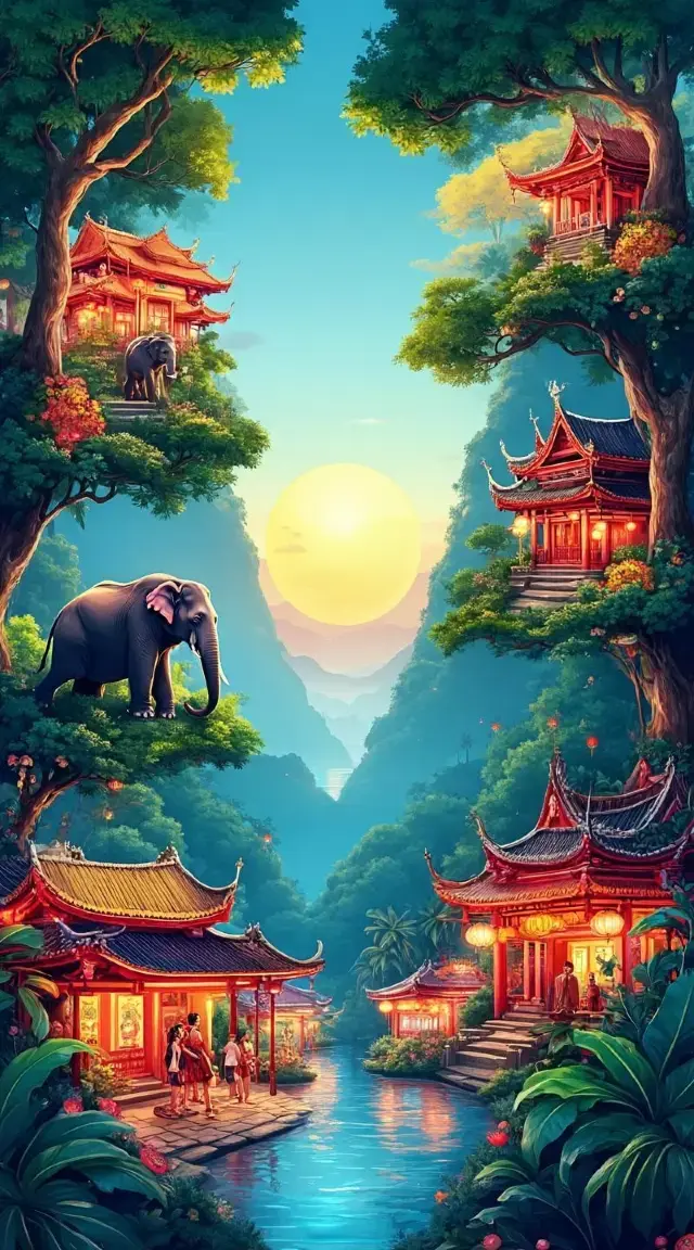 ไปผืนป่าบ้านนากับสัมผัสเสน่ห์ไทลื้อในป่าฝน