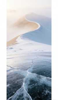 避開人潮!冬日鳴沙山月牙泉,獨享一片銀白秘境