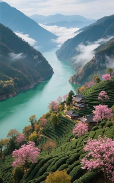 Canyon Flower Sea Hiking Route