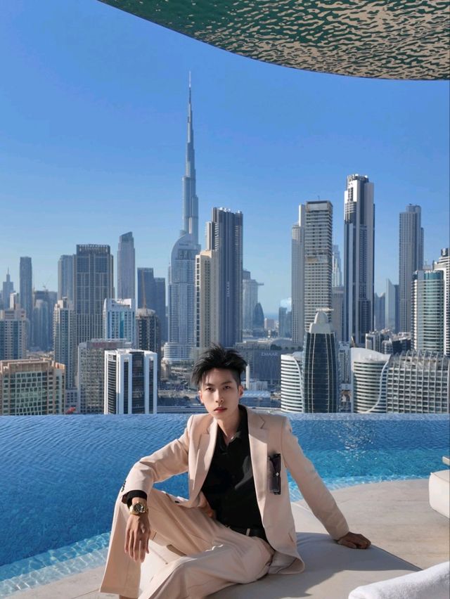 杜拜露台打卡摩天大樓靚景🌞