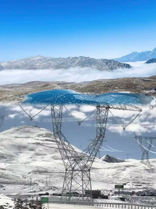 Snow has fallen on Zheduo Mountain, the ultimate winter scenery in
