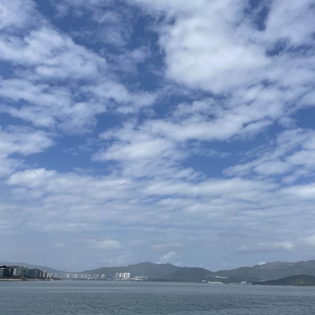 市區中寧靜‼️馬鞍山海濱長廊💕