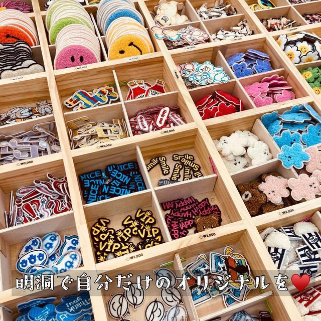 ソウル《明洞》自分だけのオリジナルグッズ❤️