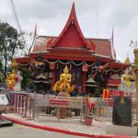 กราบไหว้หลวงพ่อเนื่อง และ ท้าวเวสสุวรรณ วัดจุฬามณี