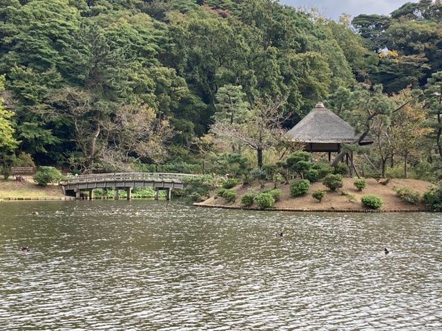 三渓園で和装前撮り👘