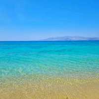 THE BEAUTIFUL PLAKA BEACH IN NAXOS!
